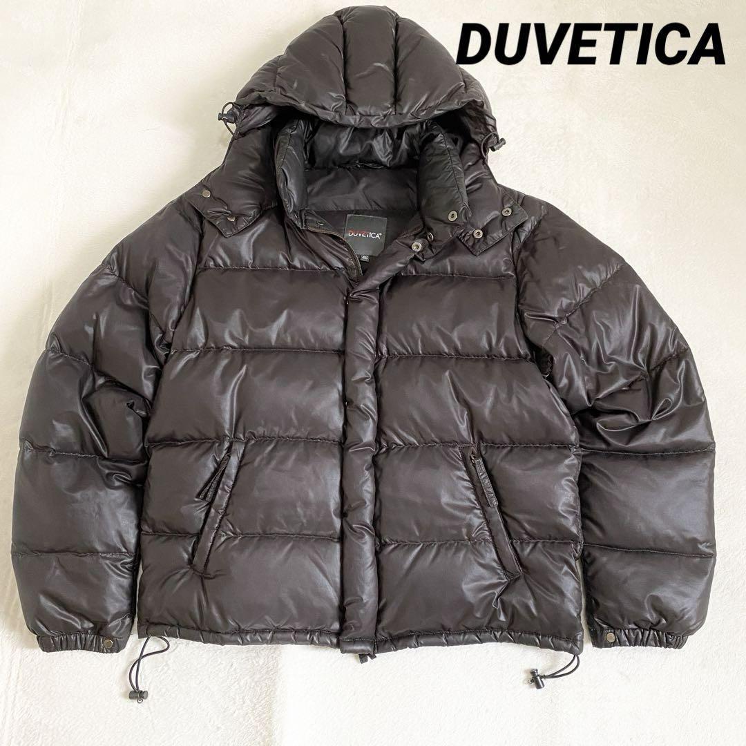 75【美品】DUVETICA デュベティカ Deimos デイモス ダウンジャケット 46 M メンズ 紳士服 ブラウン 茶色 アウター 軽量 極暖 高級ダウン_画像1