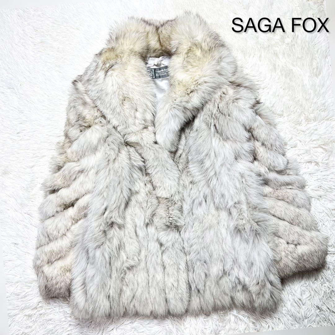 Sản phẩm SAGA FOX サガフォックス ファーコート ハーフコート 毛皮