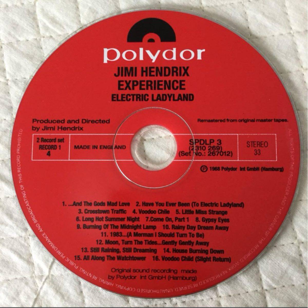 紙ジャケ！レア！Jimi Hendrix / ジミ・ヘンドリックス / Electric Ladyland / エレクトリック・レディランド