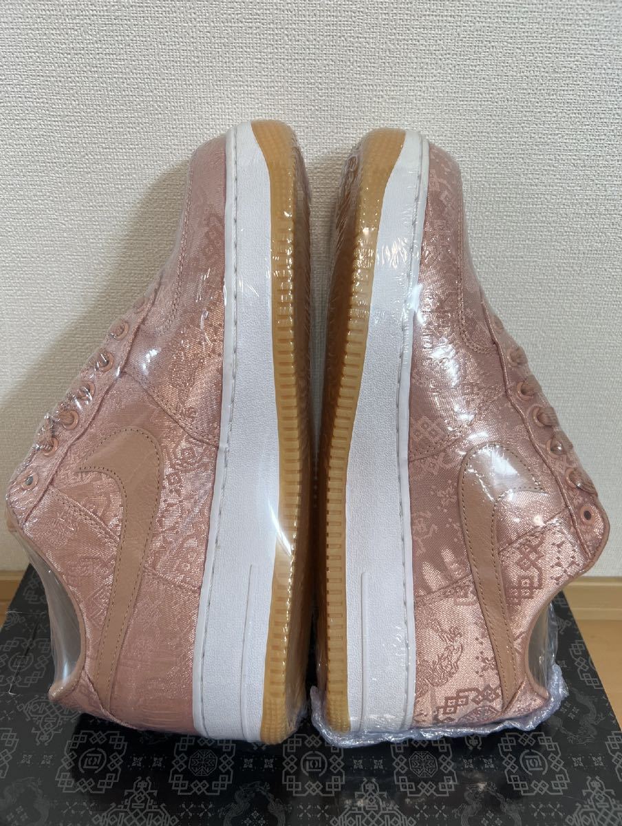 27.5cm CLOT Nike Air Force 1 Low Rose Gold/White
