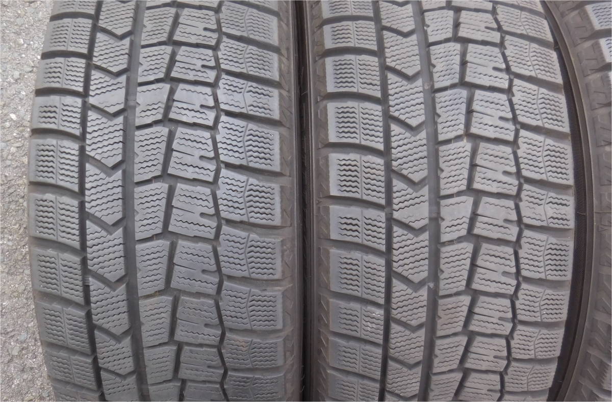 ◆バリ山！ダンロップ WM02 205/55R16 G.SPEED 16×6.5J (45) 5H PCD100 BK カローラ ツーリング スポーツ プリウス 86 BRZ バランス済◆_画像4