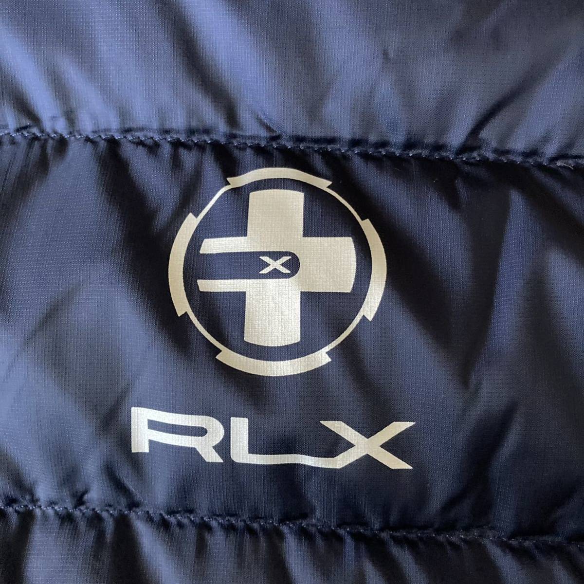 1円 RLX Ralph Lauren ダウンジャケット　ネイビー　アールエルエックス　ラルフローレン　ダウン　L _画像6