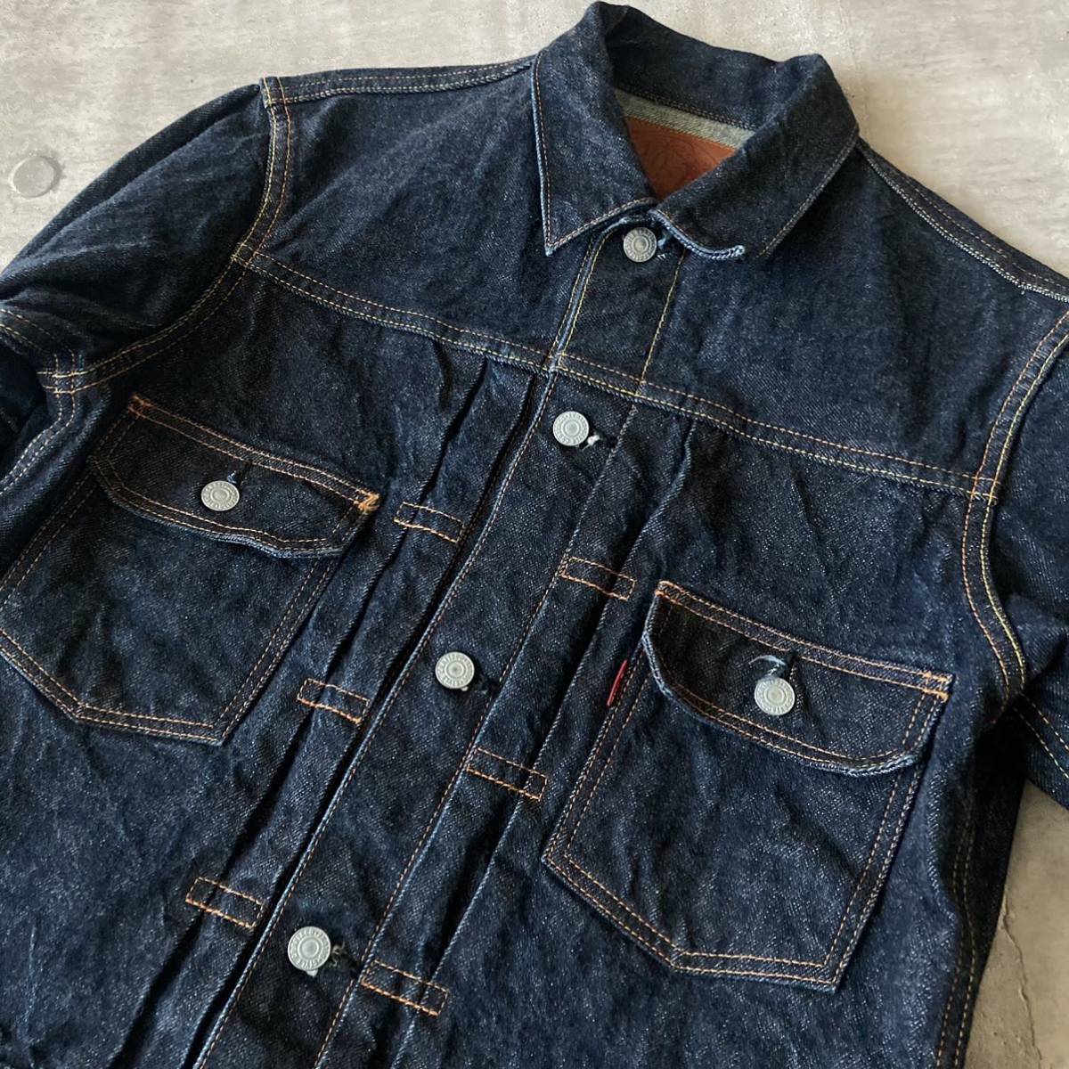1円 EVISU No.1 1507 デニムジャケット エヴィス エビス 1円 EVISU No.1 1507 デニムジャケット エヴィス エビス