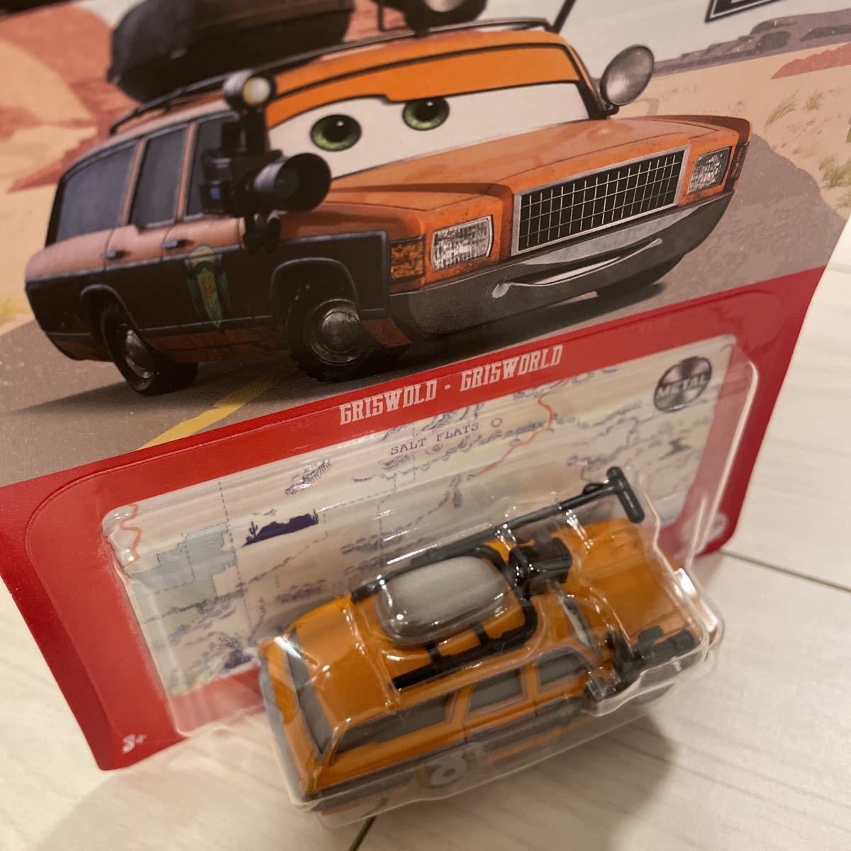 マテル カーズ GRISWOLD ON THE ROAD グリスウォルド オン ザ ロード MATTEL CARS ミニカー キャラクターカーの画像10