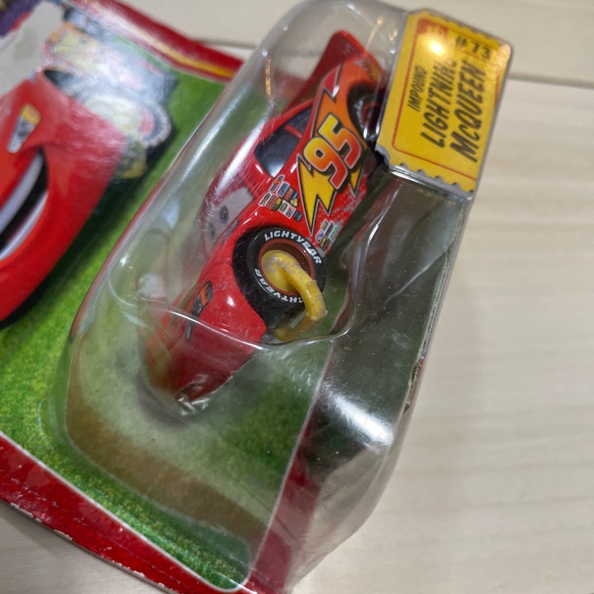 マテル カーズ インパウンドIMPOUND LIGHTNING McQUEEN ライトニング マックィーン 95 MATTEL CARS ミニカー キャラクターカー_画像5