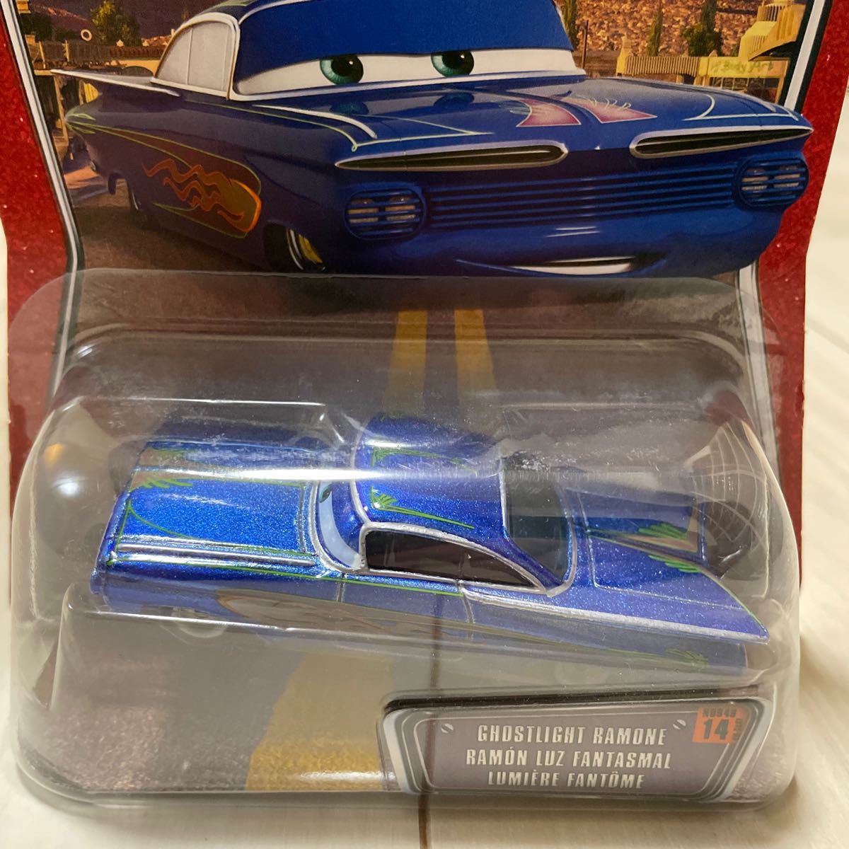 マテル カーズ GHOSTLIGHT RAMONE ゴーストライト ラモーン MATTEL CARS ミニカー キャラクターカー_画像3