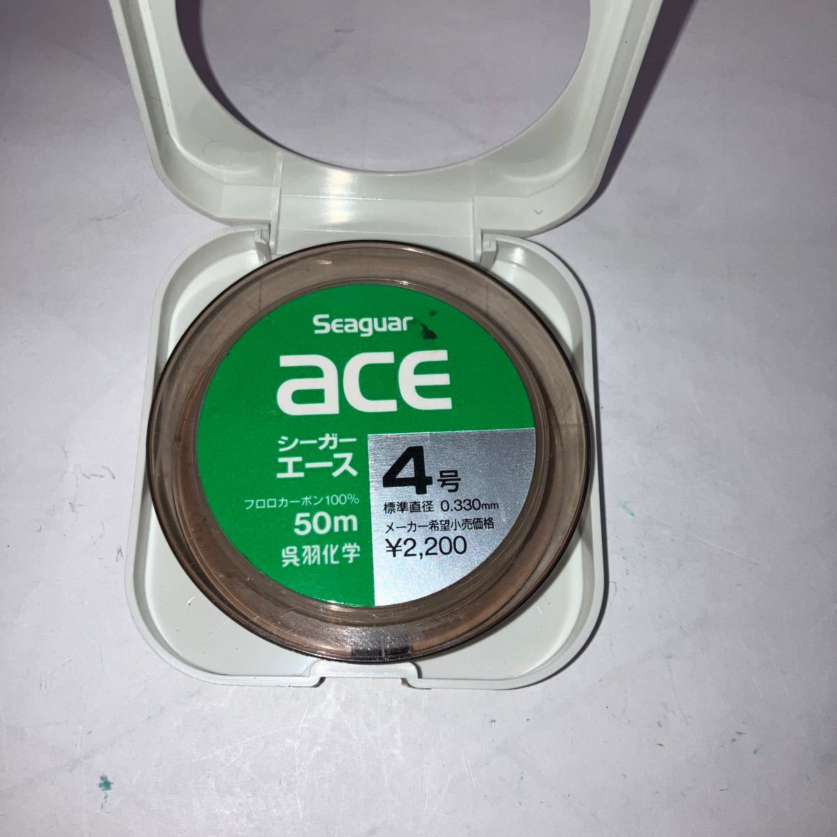 釣り糸　ハリス　 SEAGUAR ACE 4号　50M 美品　僅かに使用_画像3