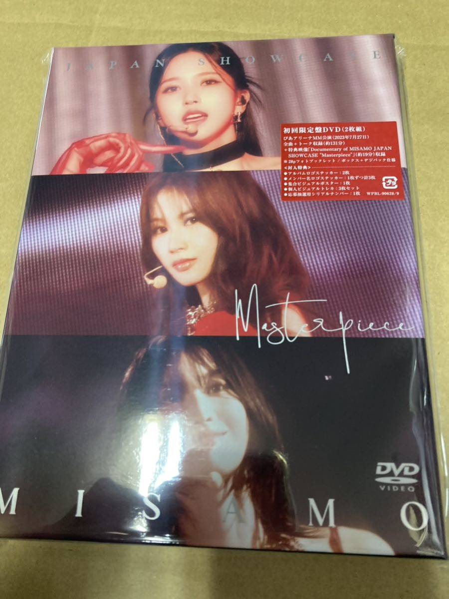 即決 MISAMO JAPAN SHOWCASEMasterpiece初回盤DVD新品未開封_画像1