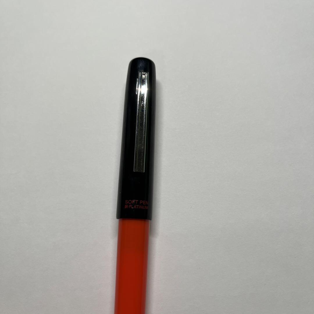 プラチナ万年筆 採点ペン ソフトペン レッド SN-800C_画像2