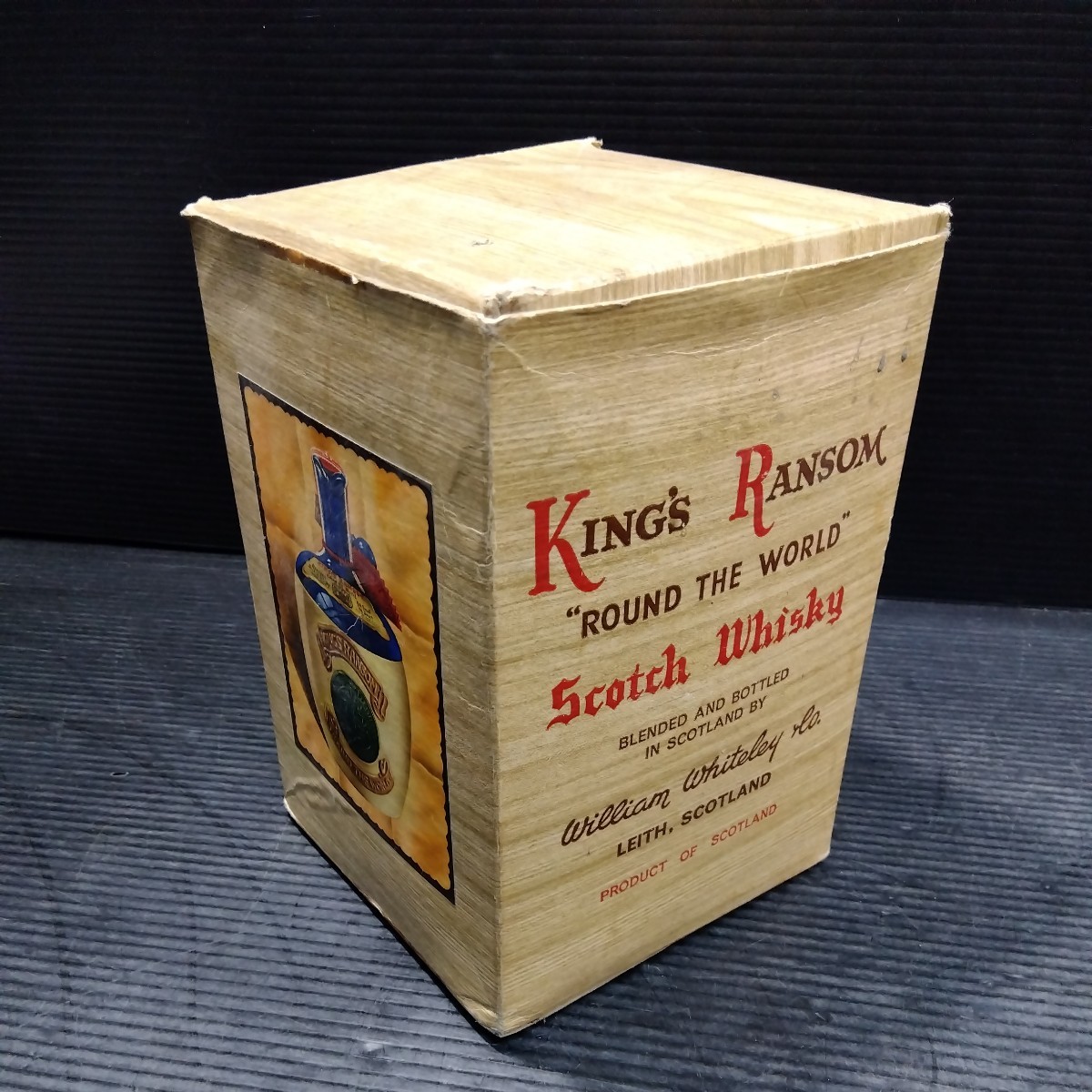 箱付 未開栓 古酒 KING'S RANSOM ROUND THE WORLD スコッチ ウイスキー 特級 760ml 47度_画像8