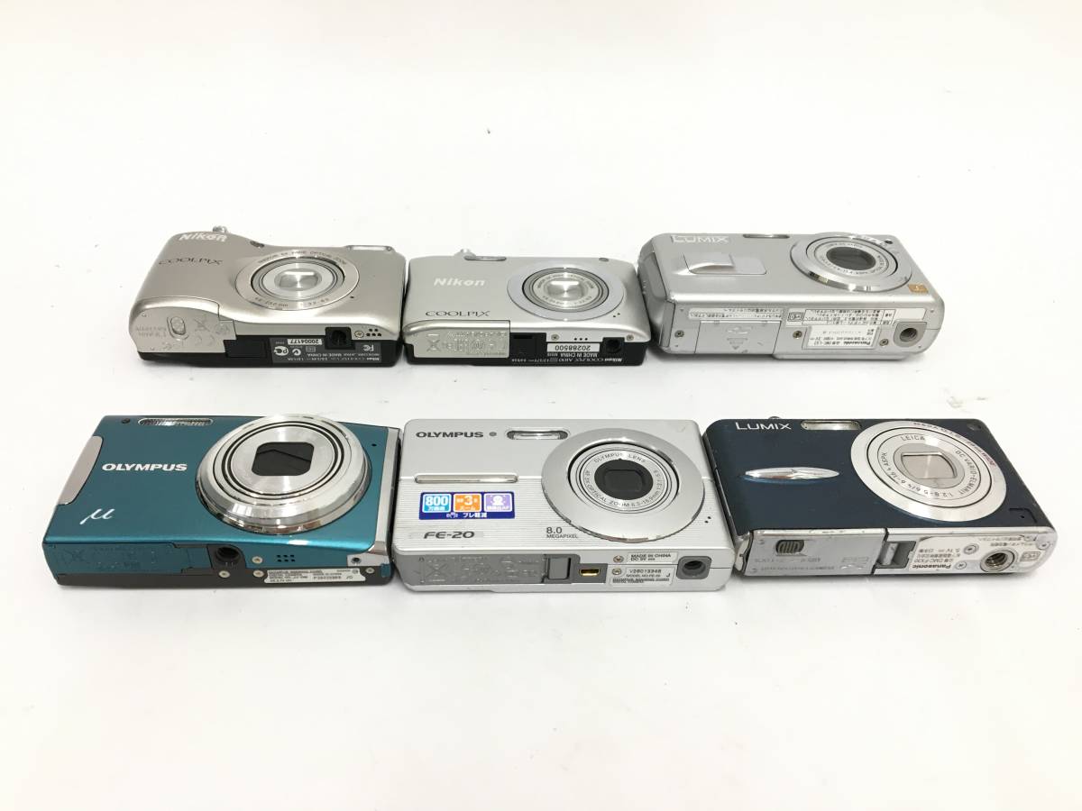 ☆ デジタルカメラまとめ 4 ☆ OLYMPUS FE-20 + CASIO EXILIM EX-ZS6 + Nikon COOLPIX L26 他カメラ14台 オリンパス カシオ ニコン_画像4