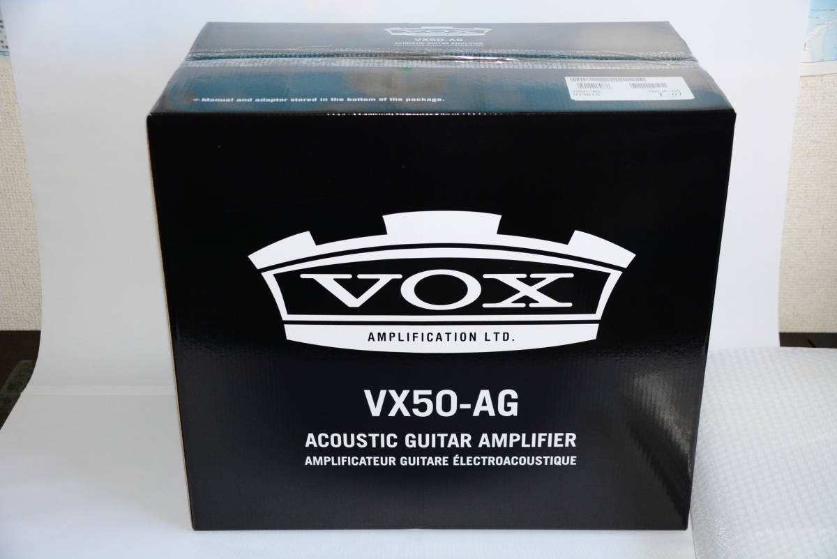 VOX VX50-AG アコースティックギター用アンプ　（ケーブル・ギターシールド　VGS-30付き）送料無料　税なし_画像1