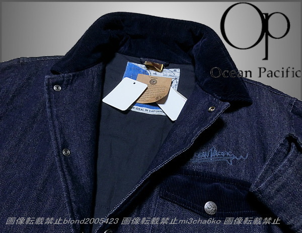  原文:■新品【OCEAN PACIFIC】オーシャンパシフィック中綿保温デニムジャケット■NV/L