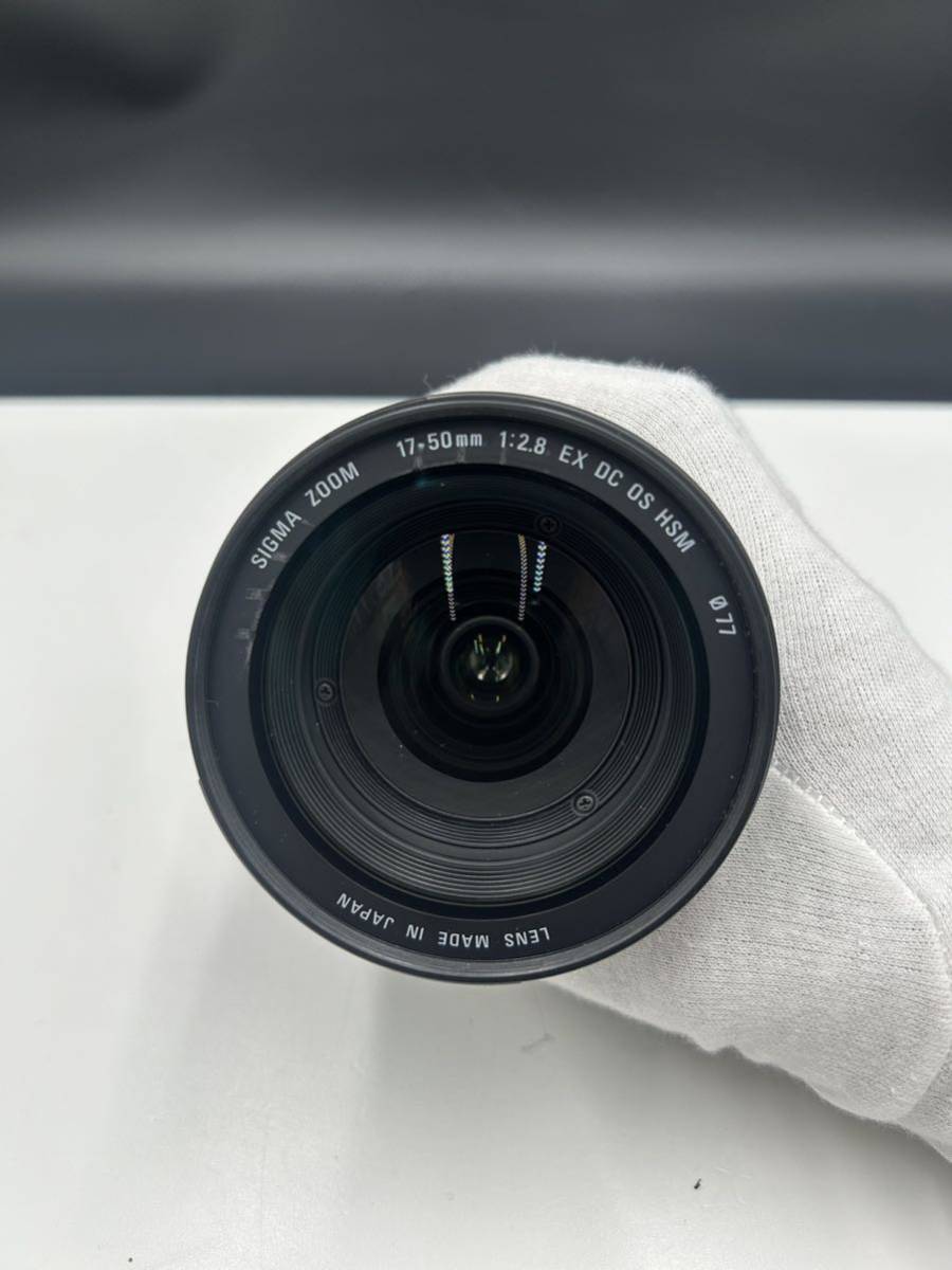☆♪ SIGMA シグマ 17-50mm EXDC OS カメラレンズ カメラ OPTICAL STABILIZER _画像3