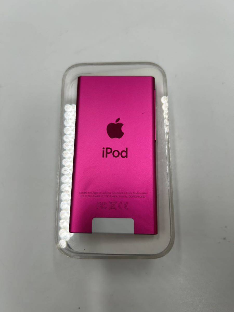 ☆# Apple アップル iPod 純正イヤホン nano 16GB 音楽 A1446 ピンク_画像4