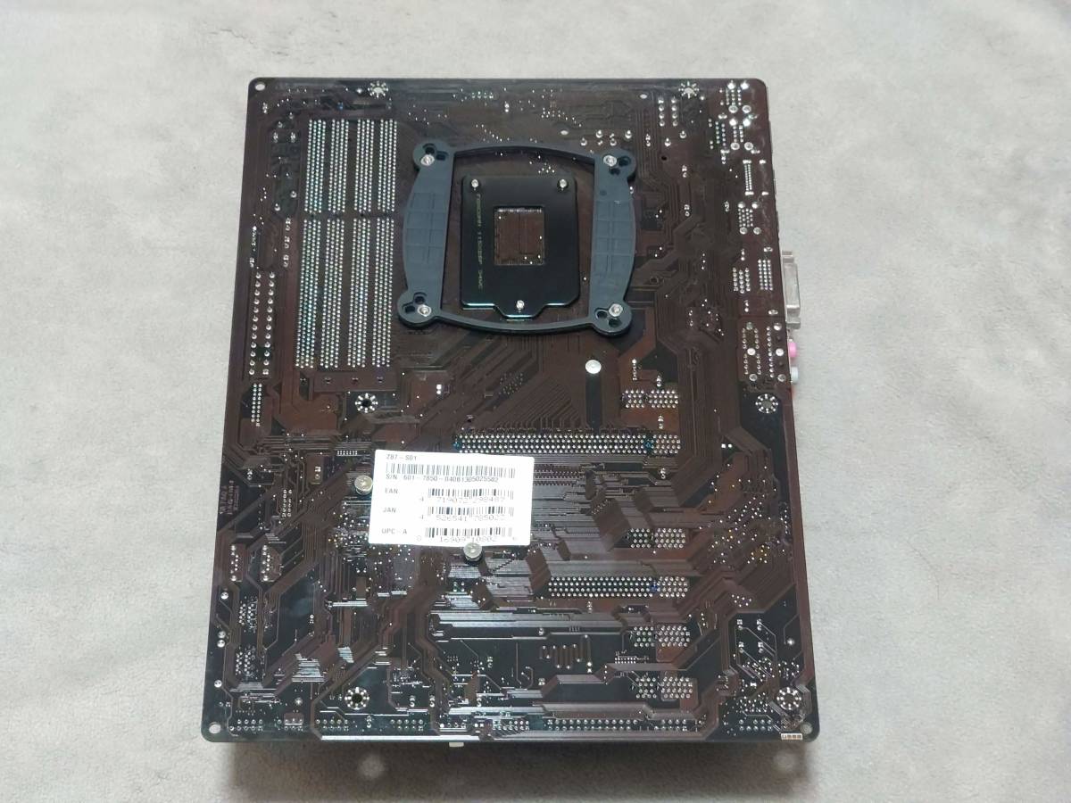 MSI マザーボード Z87-S01 MS-7850 LGA1150 i7-4770 メモリ4GB×2 MSI マザーボード Z87-S01 MS-7850 LGA1150 i7-4770 メモリ4GB×2