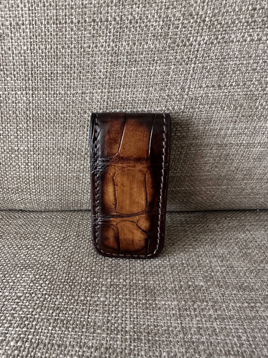 定価25万 Berluti ALLIGATOR Money Clip ベルルッティ 定価25万 Berluti ALLIGATOR Money Clip ベルルッティ