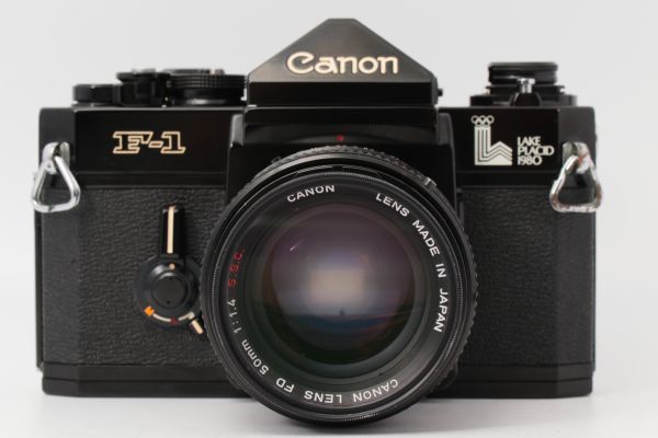 綺麗 Canon F-1 LAKE PLACID 1980 Olympic + FD 50mm f1.4 s.s.c. #979/z12/33_画像2