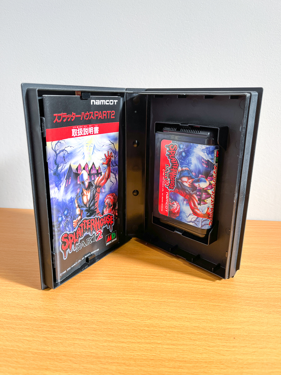 美品★MD スプラッターハウス Part 2 動作確認済み SplatterHouse 2 Namcot Mega Drive レトロゲーム Retro SEGA メガドライブ セガ ナムコ_画像4