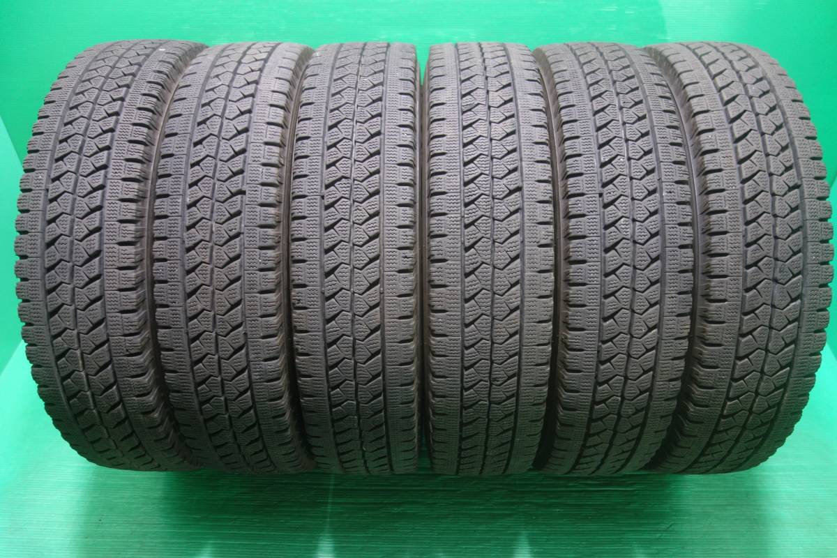 L313-21 送料無料 185/85R16 111/109L スタッドレスタイヤ LT 6本セット ブリヂストン ブリザック W979 7分山 2021年製