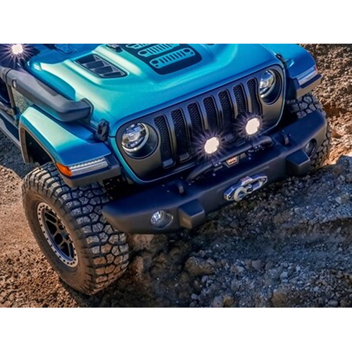 USジープ/MOPAR 純正品 JEEP JLラングラー JTグラディエーター JEEP Performance Parts オフロード フロントバンパー_画像3