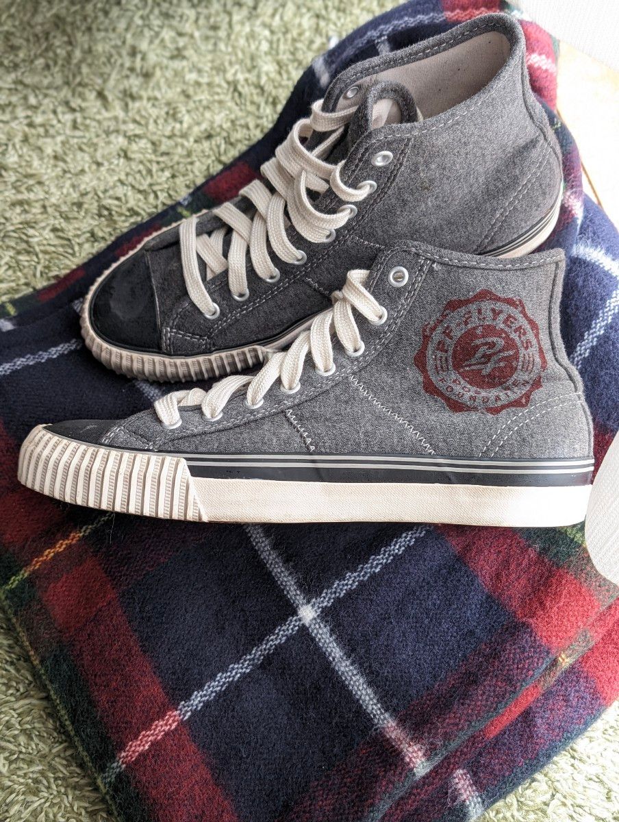 超美品PF FLYERS 25cmグレースニーカー