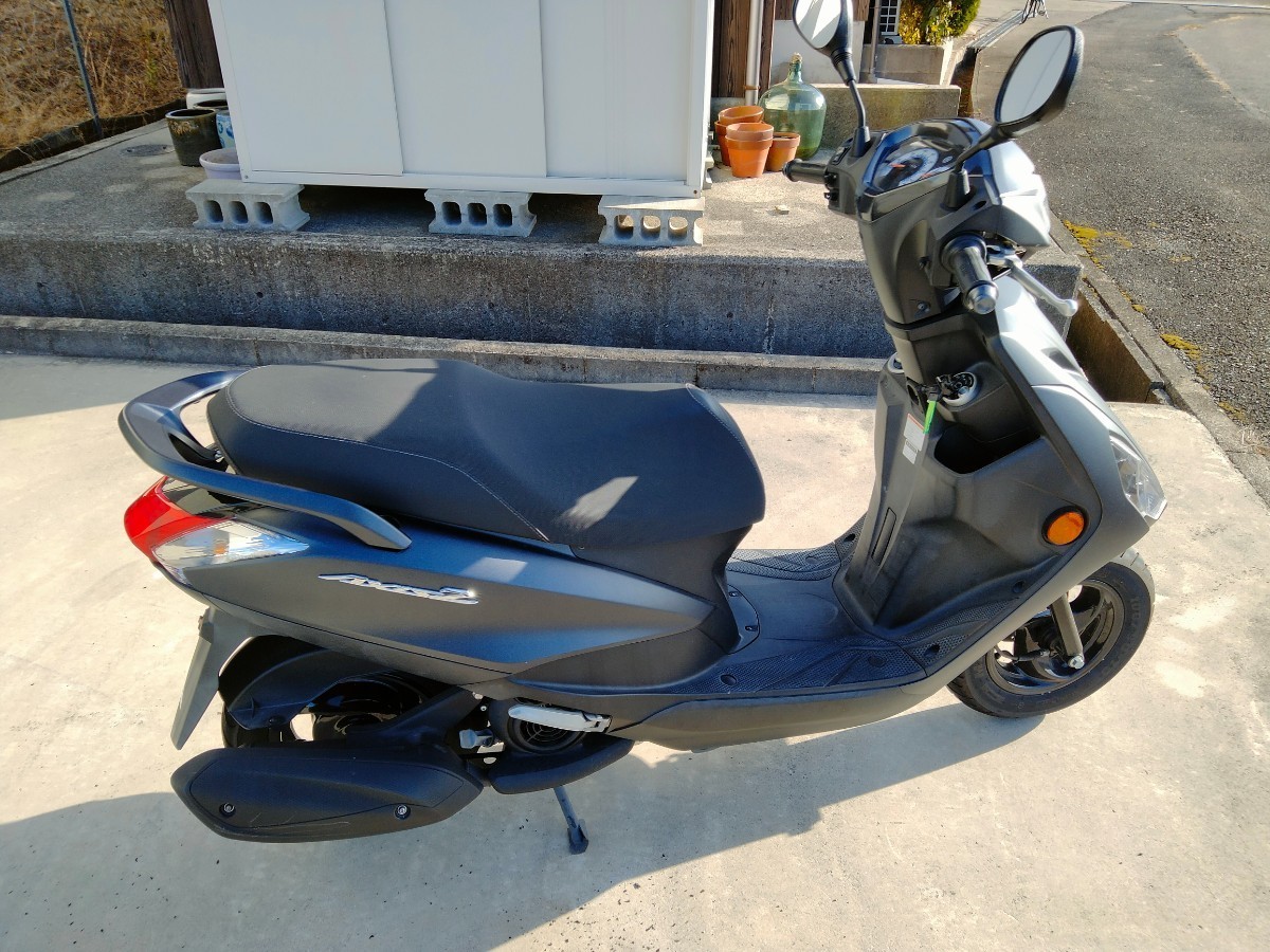 美品車 125cc　ヤマハ　アクシスＺ　2021年製　1オーナー　走行距離7000km　自賠責有り　通気　通学　引き取り希望_画像2