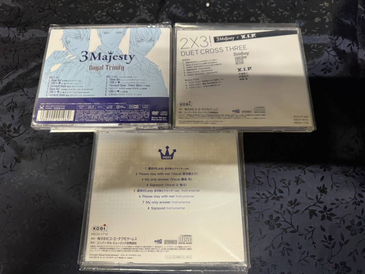 MAJESTY×X.I.P. 3枚セット初回生産限定盤DVD+ CD　_画像6