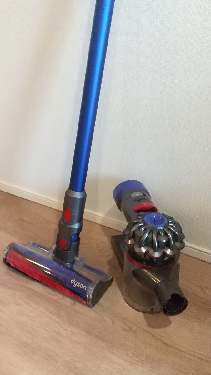 dyson V8 absolute 掃除機 スティッククリーナー ブルー Dyson ダイソン サイクロン式 コードレス