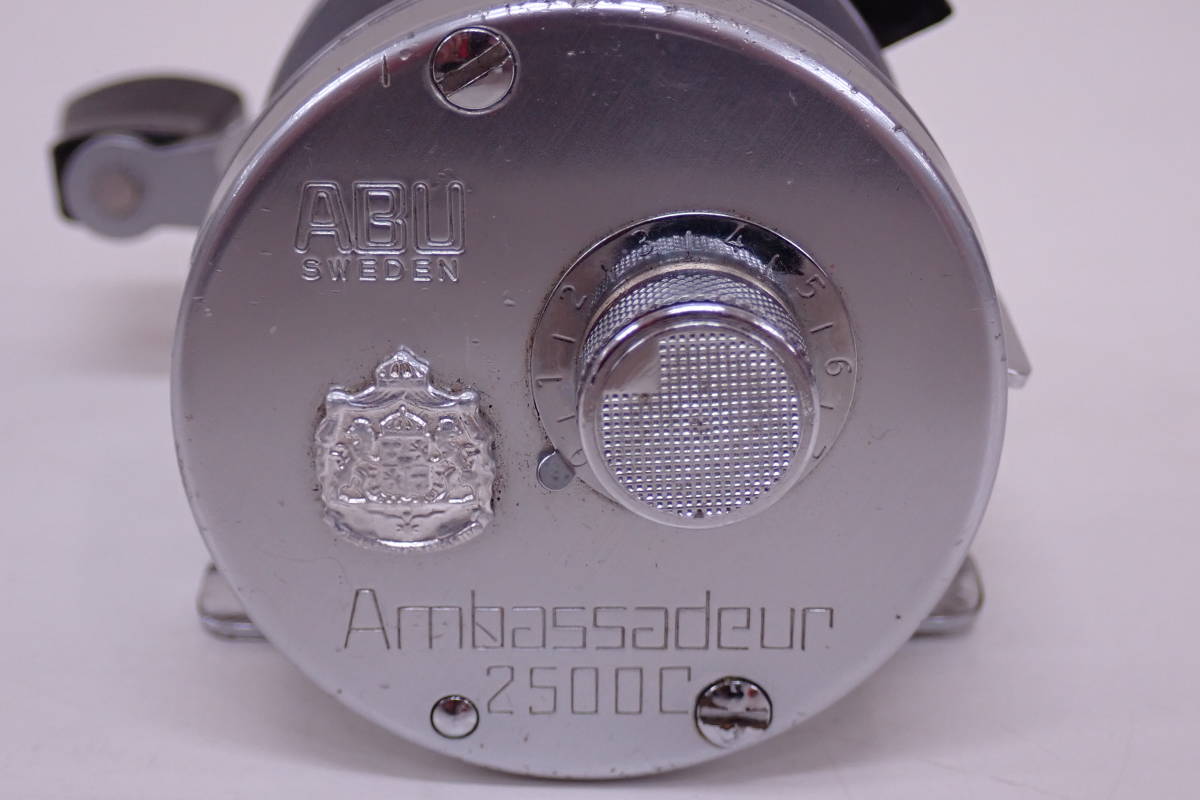 1円~ ABU SWEDEN アブガルシア アンバサダー ベイトリール 2500C Ambassadeur スウェーデン 釣具 M12080T_画像2