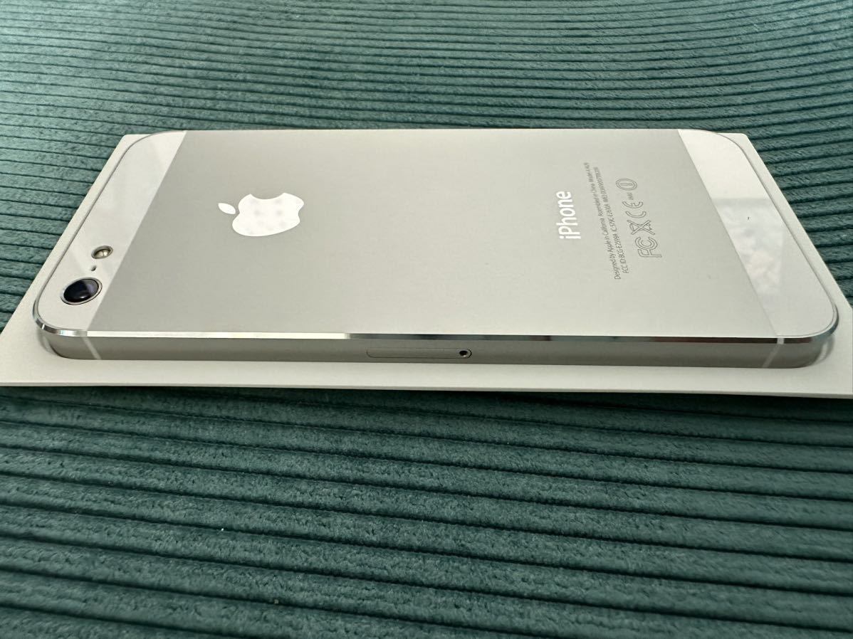 iPhone 5 simフリー　ホワイト　64GB_画像5
