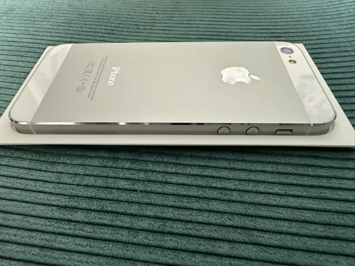 iPhone 5 simフリー　ホワイト　64GB_画像4