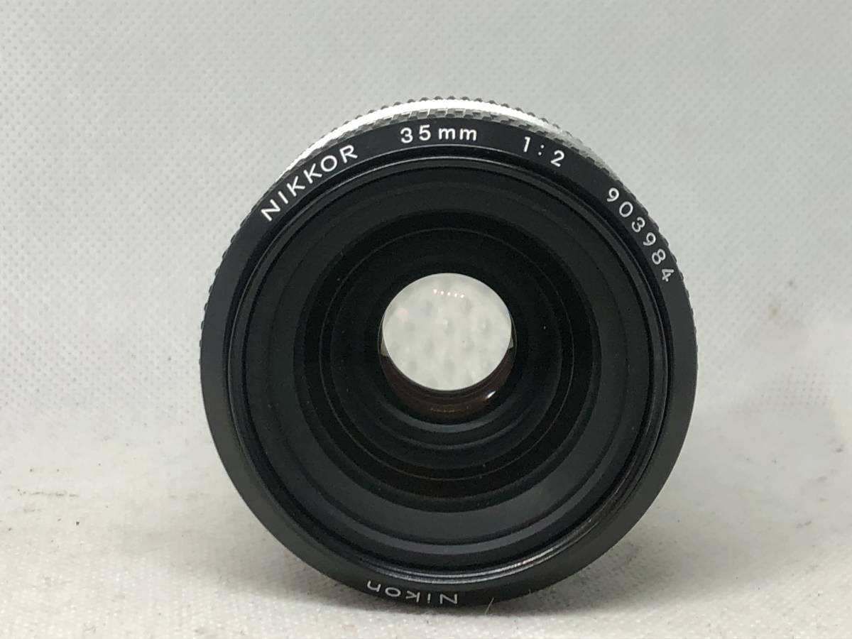 美品！！Nikon NEW NIKKOR 35mm f2 Ai改造 キャップセット_画像4