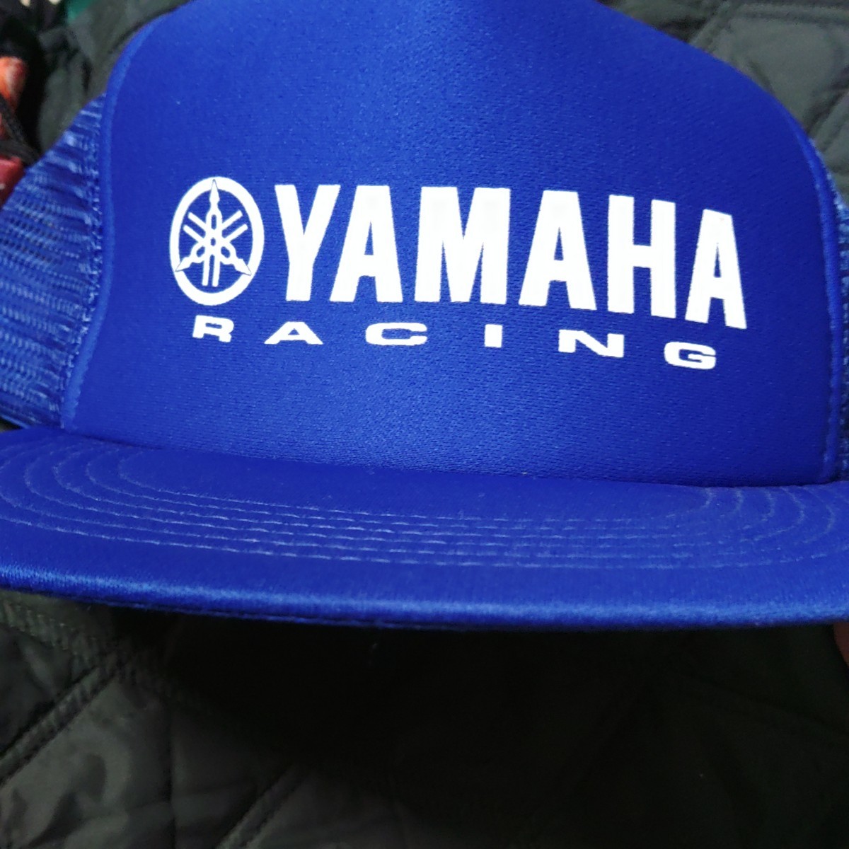 ヤマハ　レーシング　YAMAHA RACING 広告ノベルティ　自動車　バイク　モータースポーツ　MOTOR SPORTS 帽子　CAP 新品_画像2