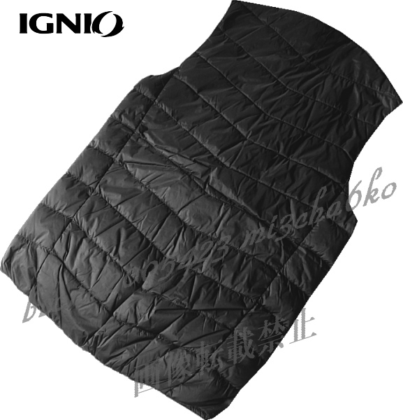 ■新品【IGNIO】イグニオ ゴルフに最適 撥水機能付き 軽量保温ダウンベスト■BK/XL_画像2