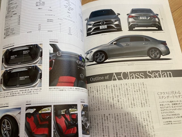 ★即決★送料111円～★ モーターファン別冊 Vol.72 メルセデス ・ ベンツ Aクラス / Bクラス / CLAのすべて Mercedes-Benz_画像4