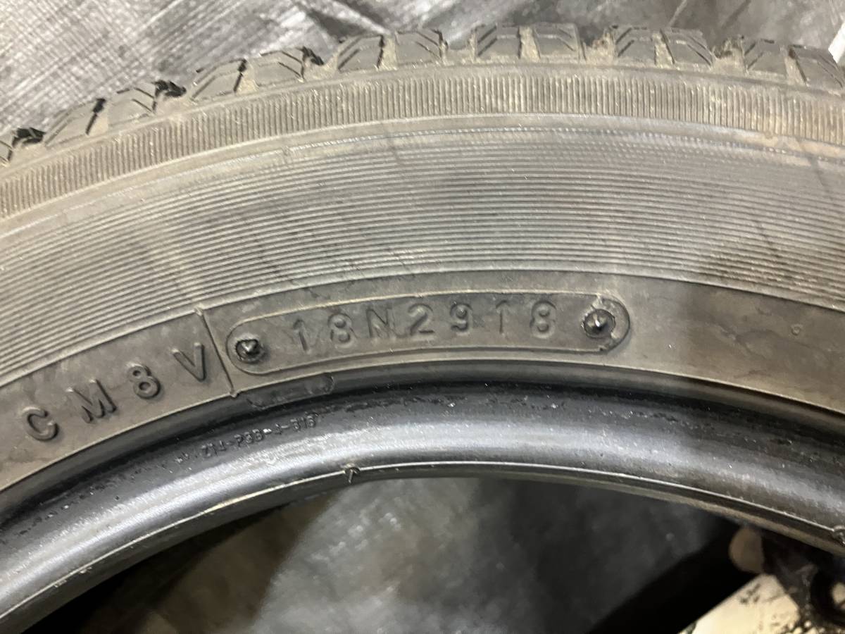 トーヨー 155/65R14 GARIT G5 4本セット スタッドレス 中古 155/65-14 ピクシス N-BOX ラパン ワゴンR ウェイク タント_画像8