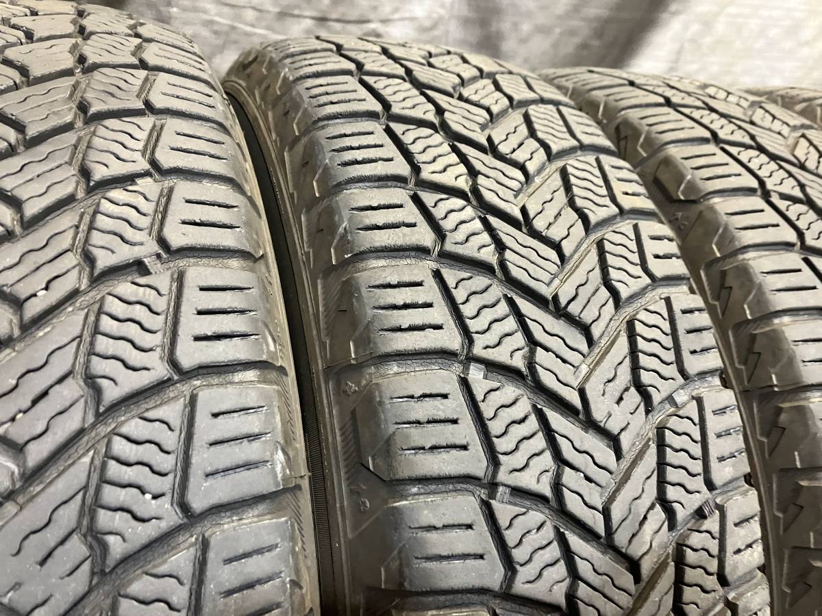 売り切り ミシュラン 155/65R14 X-ICE SNOW 4本セット スタッドレス 2021年製 155/65-14 タント ワゴンR ピクシス N-BOX_画像3