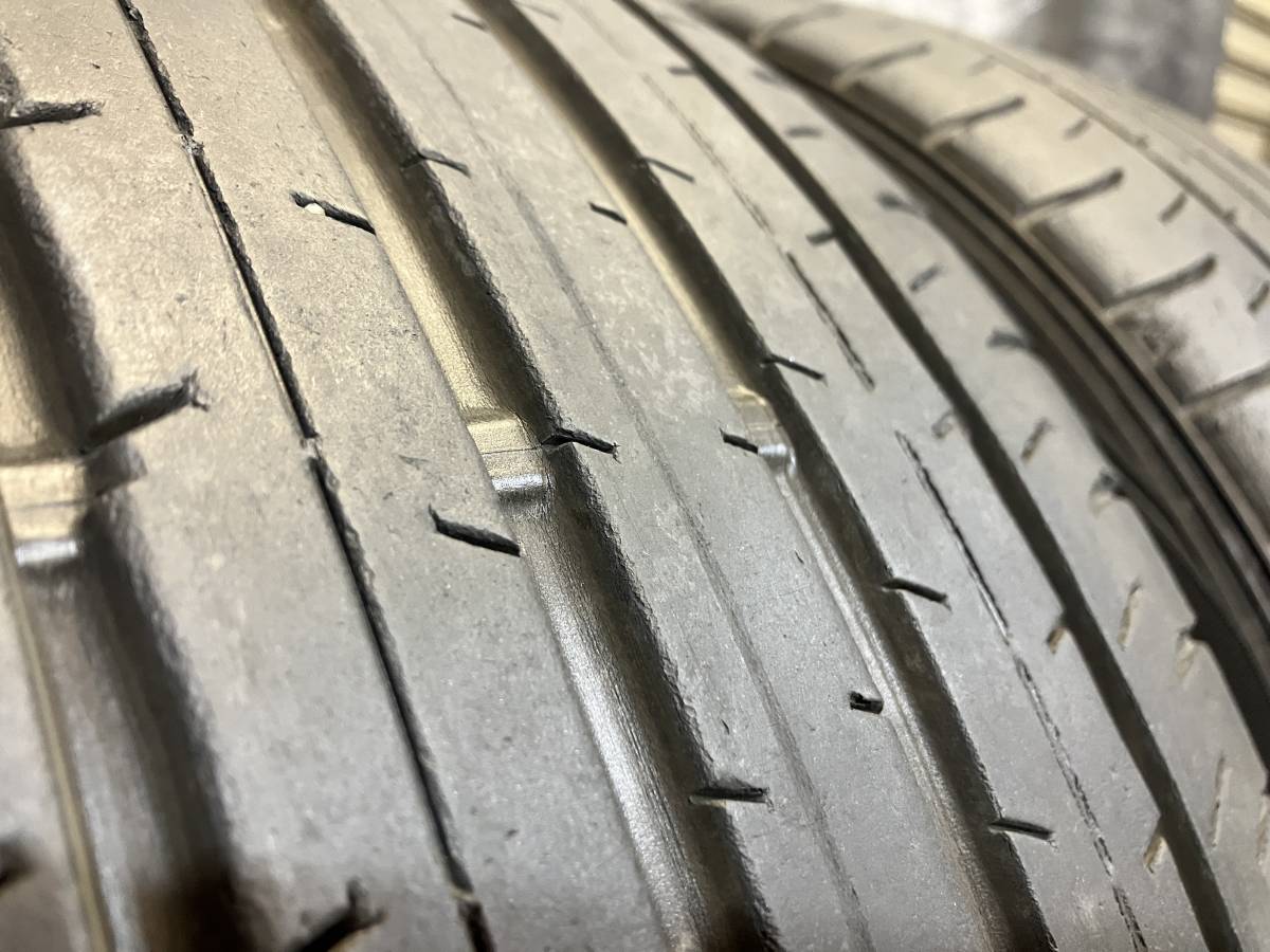 バリ溝 ダンロップ 235/40R19 SP SPORT MAXX 050 2本セット 2019年製 中古 235/40-19 マークX ザ・ビートル Q2 IS S60 など_画像5