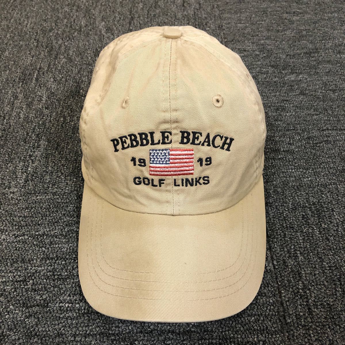 即決 PEBBLE BEACH キャップ 帽子_画像2