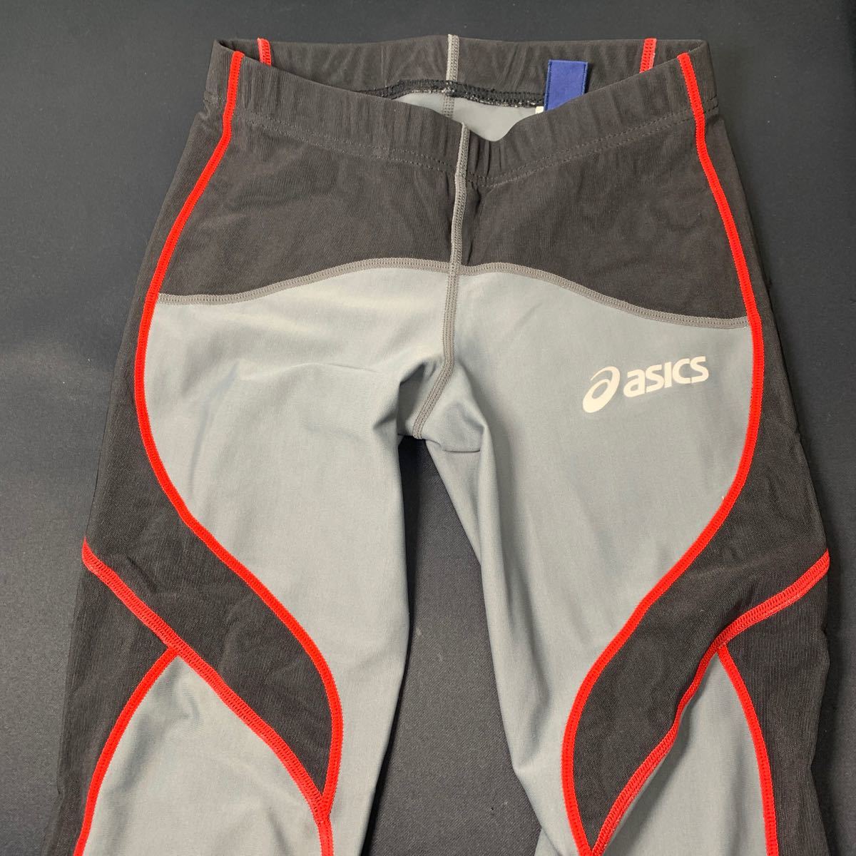 *asics Asics innerwear 2 point set S size waist 71~77 sport tights leggings long tights for man men's *