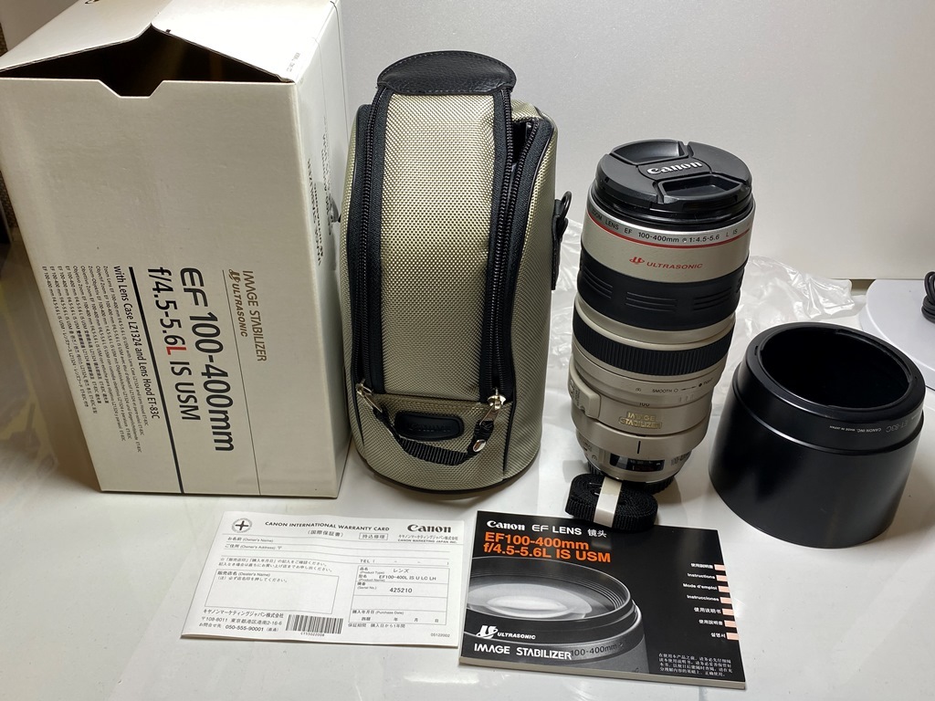 CANON キヤノン EF 100-400mm F4.5-F5.6 L IS USM 望遠ズームレンズ_画像7