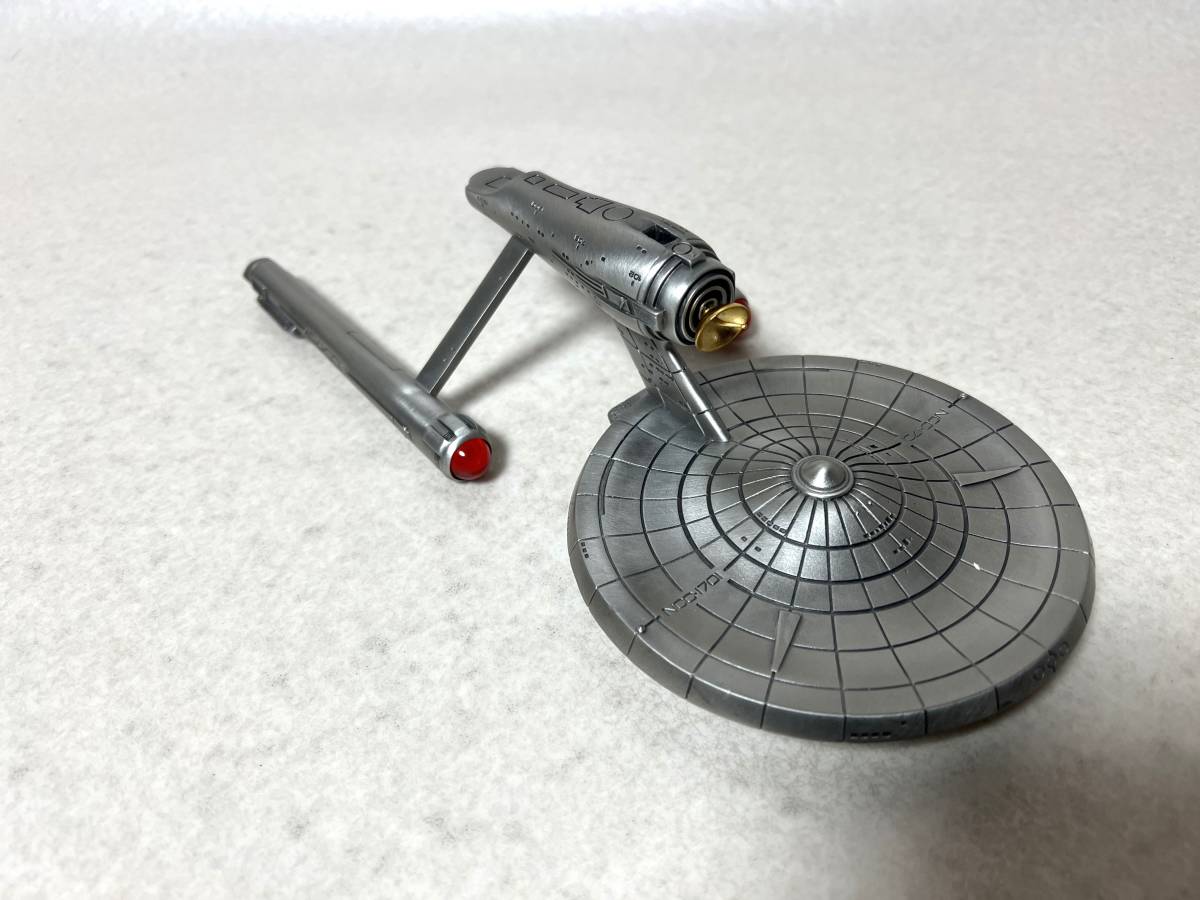  Franklin Mint Star Trek Star sipenta- prize NCC-1701 made of metal beautiful goods 