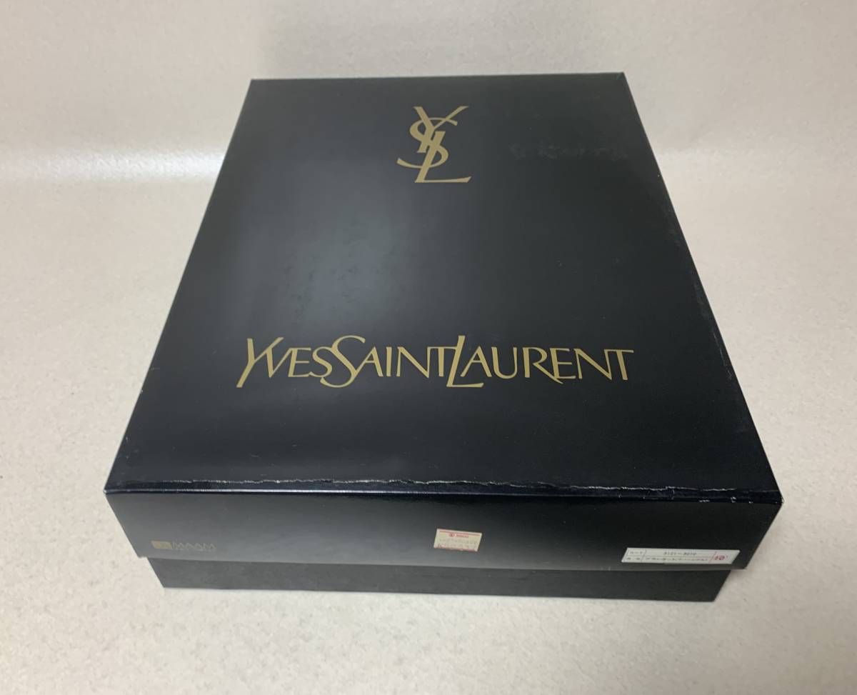 YSL イヴサンローラン ウール毛布(リバーシブル) 140x200cm 毛100％ 泰道リビング 未使用_画像6