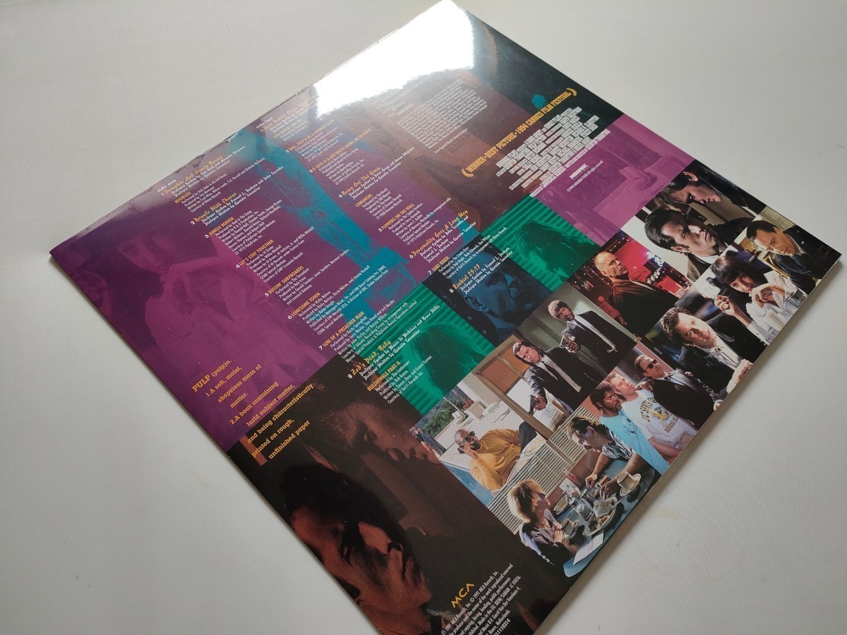 新品未開封 LP パルプ フィクション Pulp Fiction 180g重量盤レコード オリジナル・サウンドトラック タランティーノ サントラ_画像5