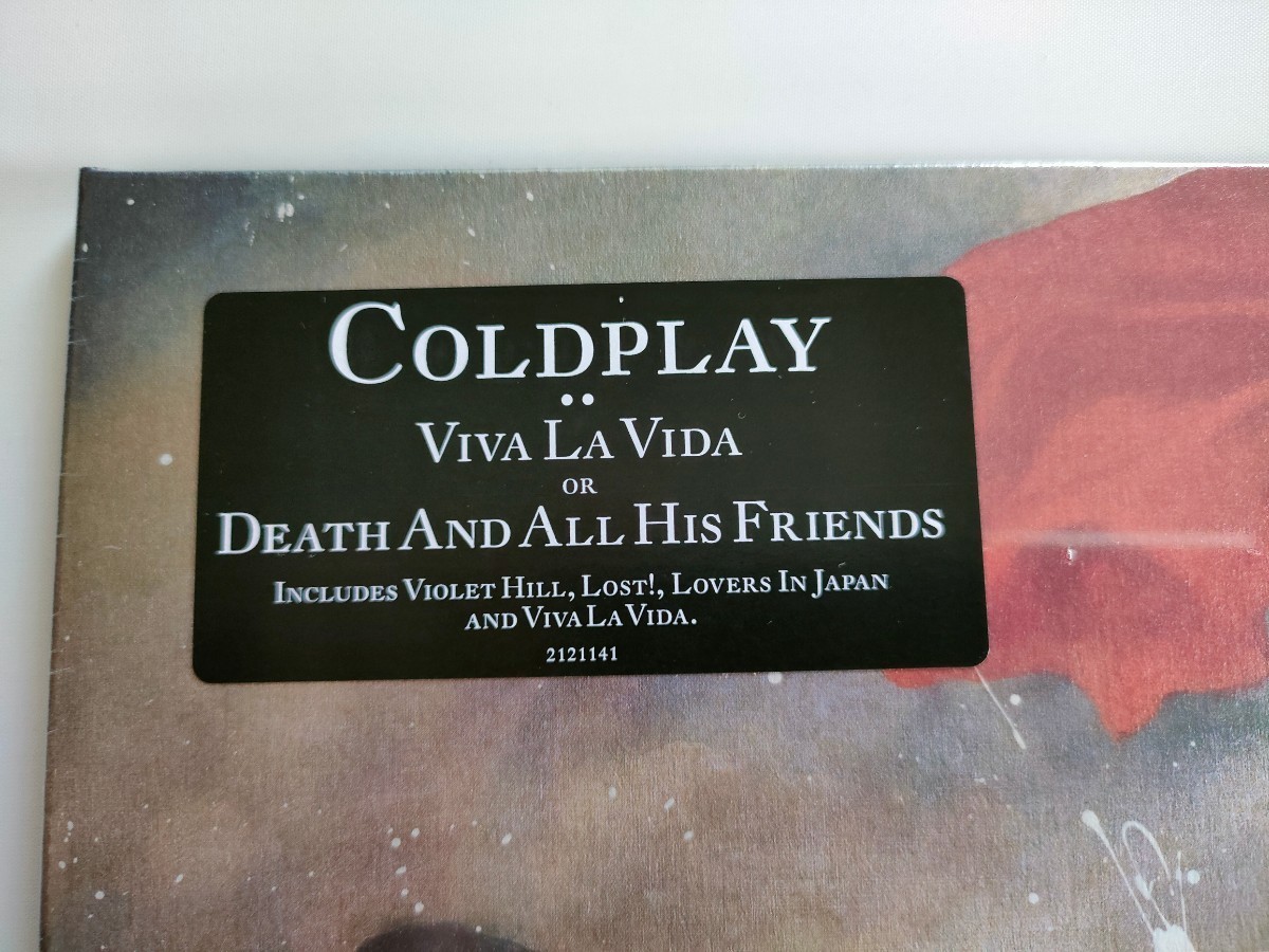 新品未開封LPレコード コールドプレイ Coldplay名盤4thアルバム 美しき生命 Viva La Vida or Death and All His Friends アナログ盤_画像2