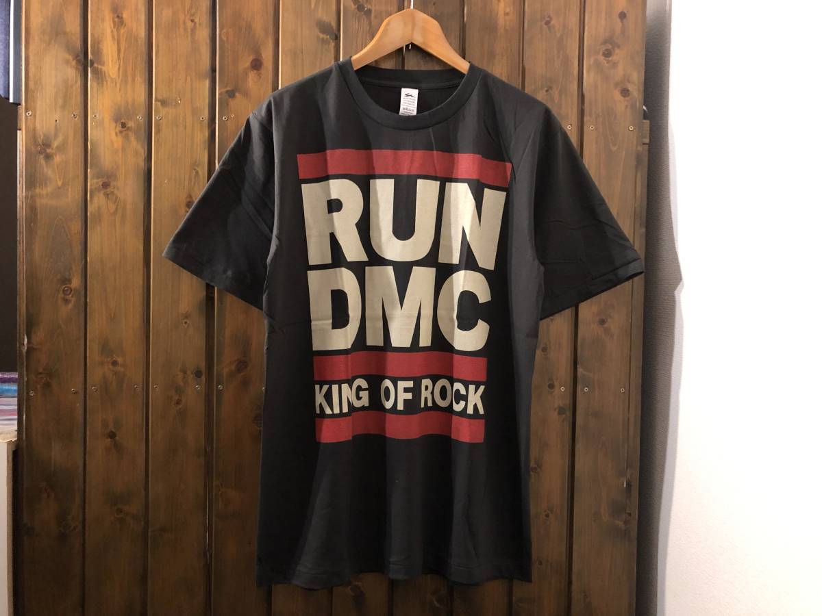 新品●RUN DMC KING OF ROCK ビンテージスタイル Tシャツ［XL］●エアロスミス/ヒップホップ/キングオブロックの画像1