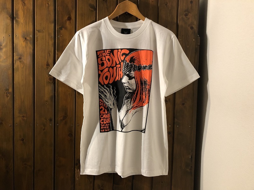 新品●ソニックユース ライブ プリントTシャツ●サーストンムーア/グランジ/オルタナティブ/ロックバンド/SONIC YOUTHの画像1