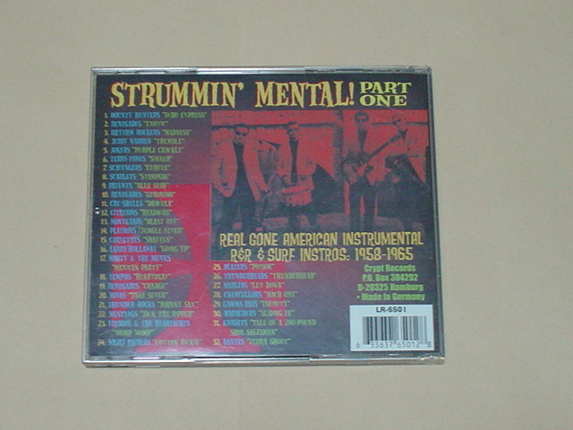 KILLER SURF:STRUMMIN' MENTAL PART ONE(CRYPT RECORDS,MAD3,THE 5.6.7.8'S,JACKIE AND THE CEDRICS,THE PHANTOM SURFERS)の画像2