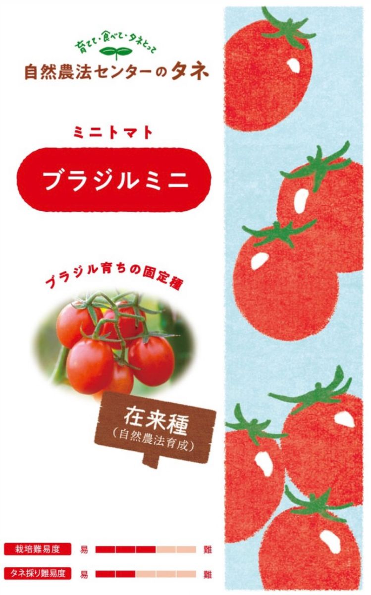 【ブラジルミニ】  国内育成・採取 アブラナ科ミックス 家庭菜園 種 タネ トマト